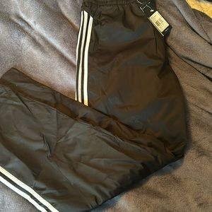 Adidas track pants size Large